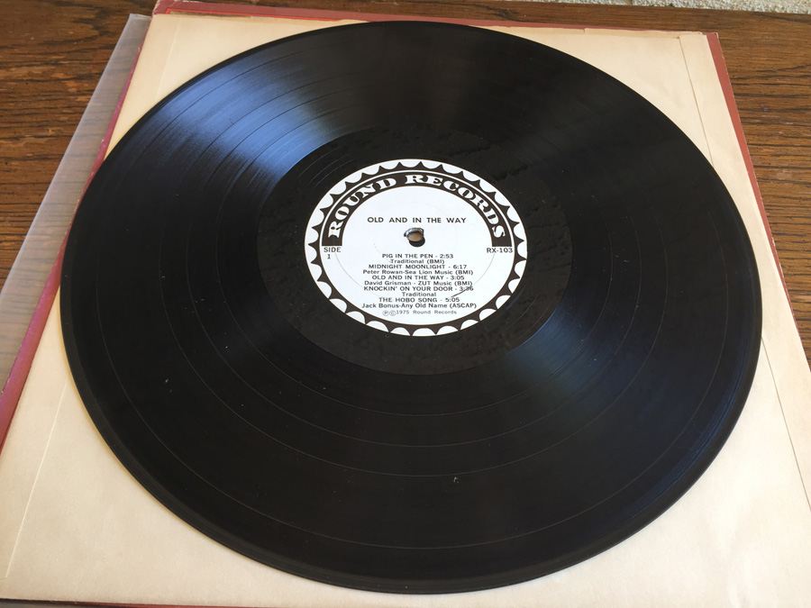 Old & In The Way ‎- Old & In The Way - Round Records - RX 103 - Jerry Garcia [Photo 4]