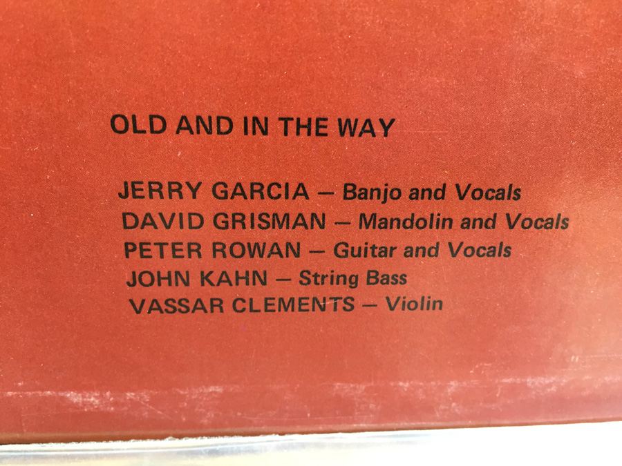Old & In The Way ‎- Old & In The Way - Round Records - RX 103 - Jerry Garcia [Photo 3]