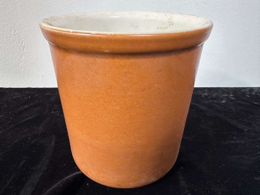 Just Added - Vintage Hall USA Pottery Flower Pot 7H [Photo 2]