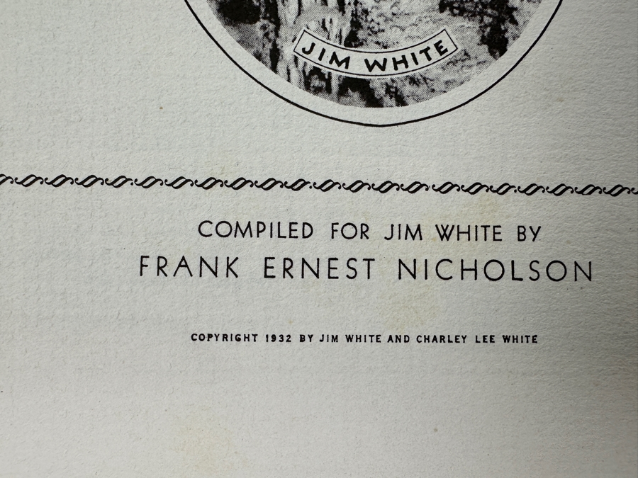 Just Added - Vintage 1932 Paperback Book The Discovery And History Of Carlsbad Caverns Jim White’s Own Story By James Larkin White [Photo 4]