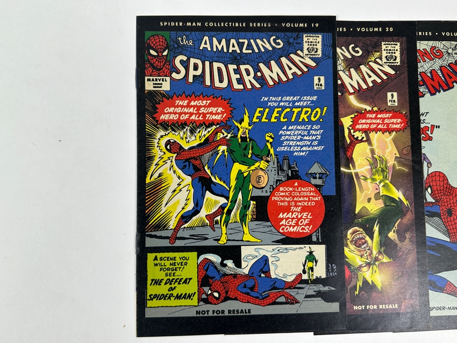 Just Added - (18) The Amazing Spider-Man Comic Book Reprints From The Spider-Man Collectible Series From No. 1 - 23 - See Photos [Photo 15]