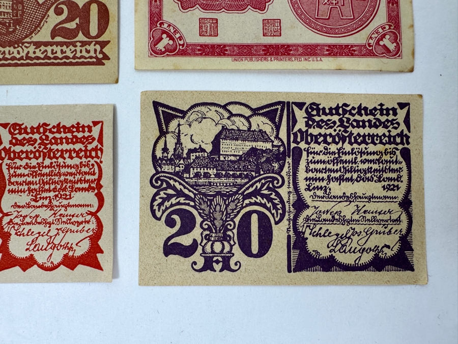 Just Added - (13) Foreign Currency From China, Greece, France, Germany, Hong Kong & Ethiopia [Photo 11]