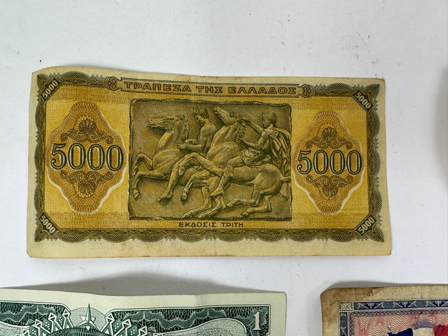 Just Added - (13) Foreign Currency From China, Greece, France, Germany, Hong Kong & Ethiopia [Photo 18]