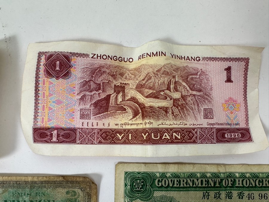 Just Added - (13) Foreign Currency From China, Greece, France, Germany, Hong Kong & Ethiopia [Photo 3]