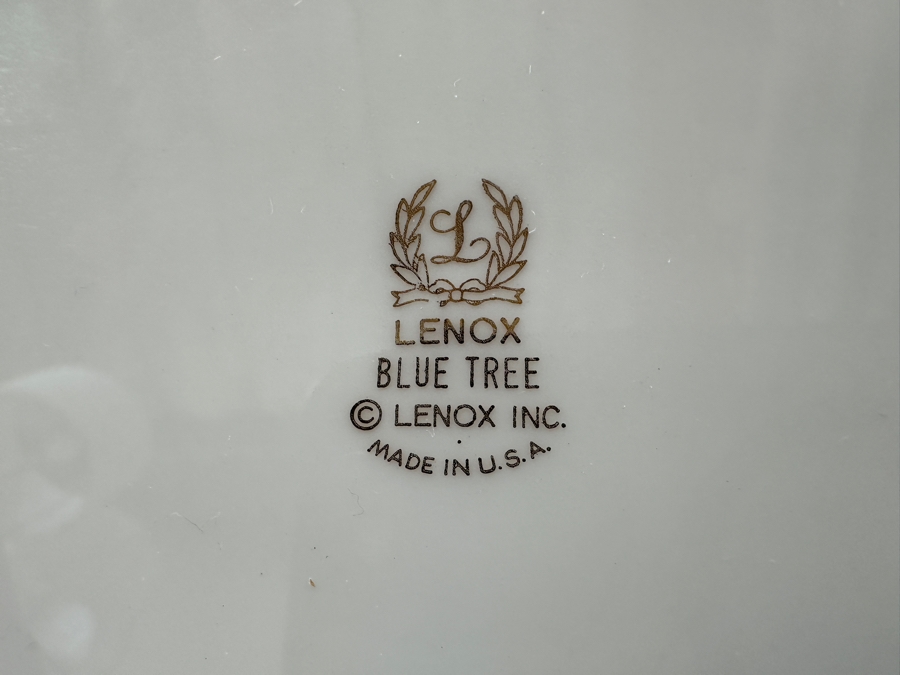 Just Added - Lenox Blue Tree China Service For Approximately 8 [Photo 5]
