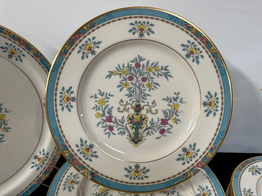 Just Added - Lenox Blue Tree China Service For Approximately 8 [Photo 2]