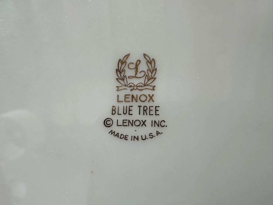 Just Added - Lenox Blue Tree China Service For Approximately 8 [Photo 4]
