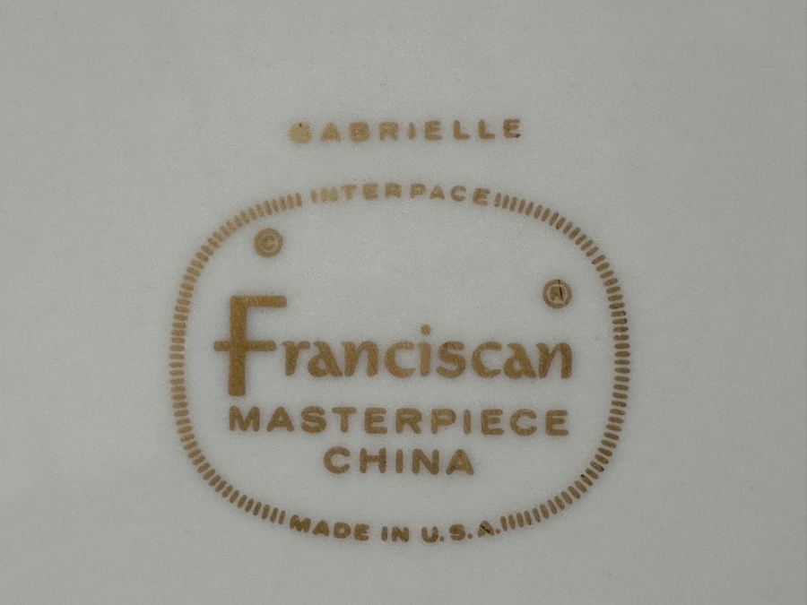 Just Added - Franciscan Masterpiece Gabrielle China Service For Approximately 8 [Photo 6]