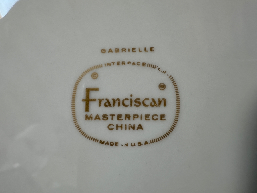 Just Added - Franciscan Masterpiece Gabrielle China Service For Approximately 8 [Photo 5]
