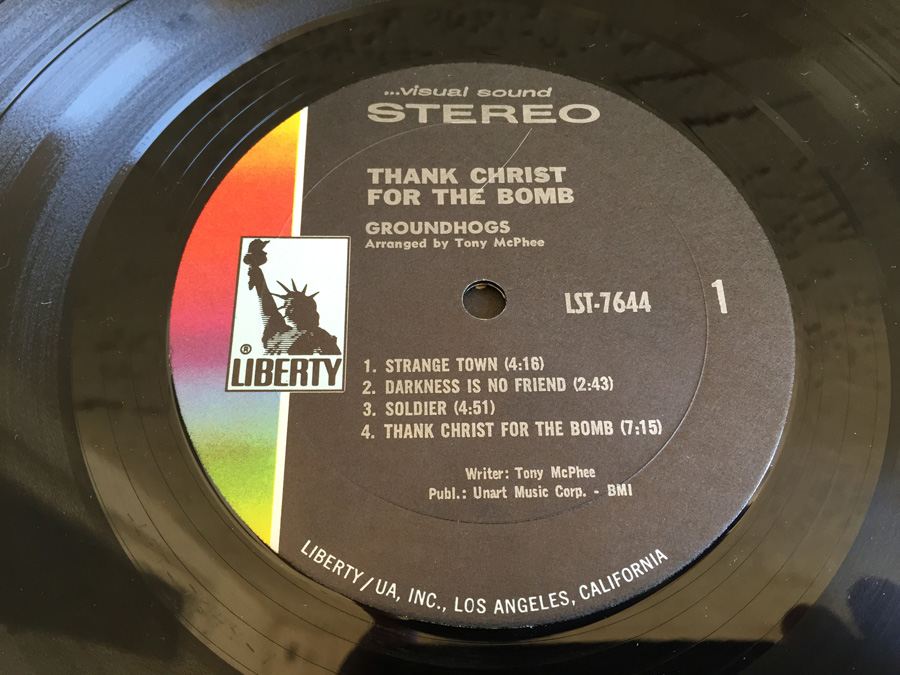 Groundhogs - Thank Christ For The Bomb - Liberty ‎- LST 7644 [Photo 5]