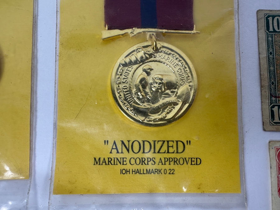 Just Added - (3) New Old Stock Military Medals And (5) Vintage Military Payment Certificates [Photo 10]