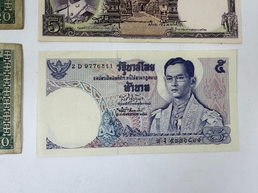 Just Added - (6) Paper Currency From Vietnam, Burma & Thailand [Photo 7]