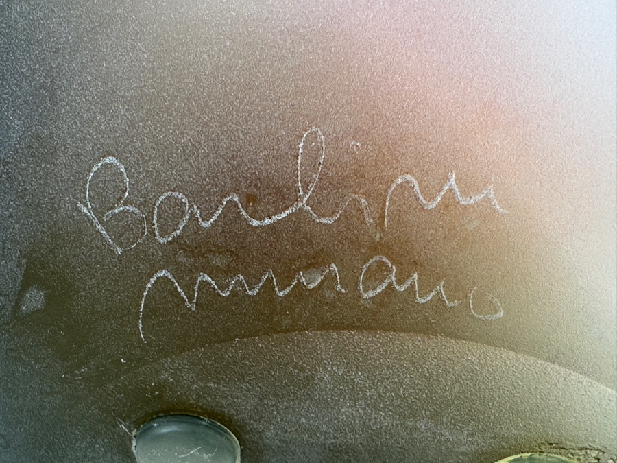 Just Added - 1980s Alfredo Barbini Murano Studio Art Glass Folded Bowl Vase 14'H [Photo 8]