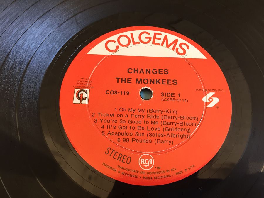 Monkees, The ‎- Changes - Colgems ‎- COS-119 [Photo 4]