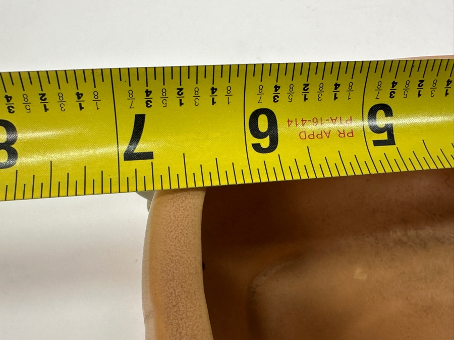 Just Added - Vintage 1940s Weller Wild Rose Jardiniere Triangular Bowl Planter 7'W x 3'H [Photo 5]