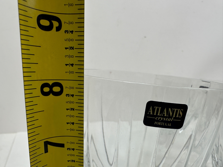 Just Added - Atlantis Fantasy Crystal Glassware Wine Glasses 8'H [Photo 6]