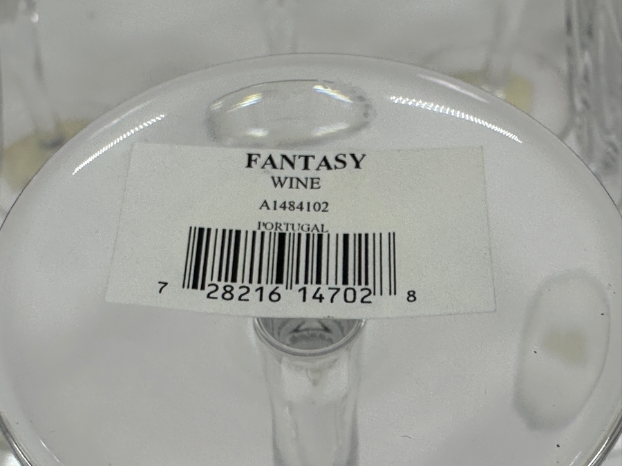 Just Added - Atlantis Fantasy Crystal Glassware Wine Glasses 8'H [Photo 3]