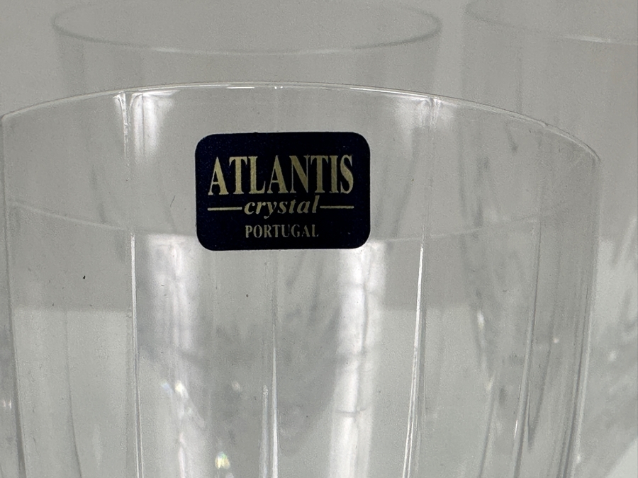 Just Added - Atlantis Fantasy Crystal Glassware Wine Glasses 8'H [Photo 2]