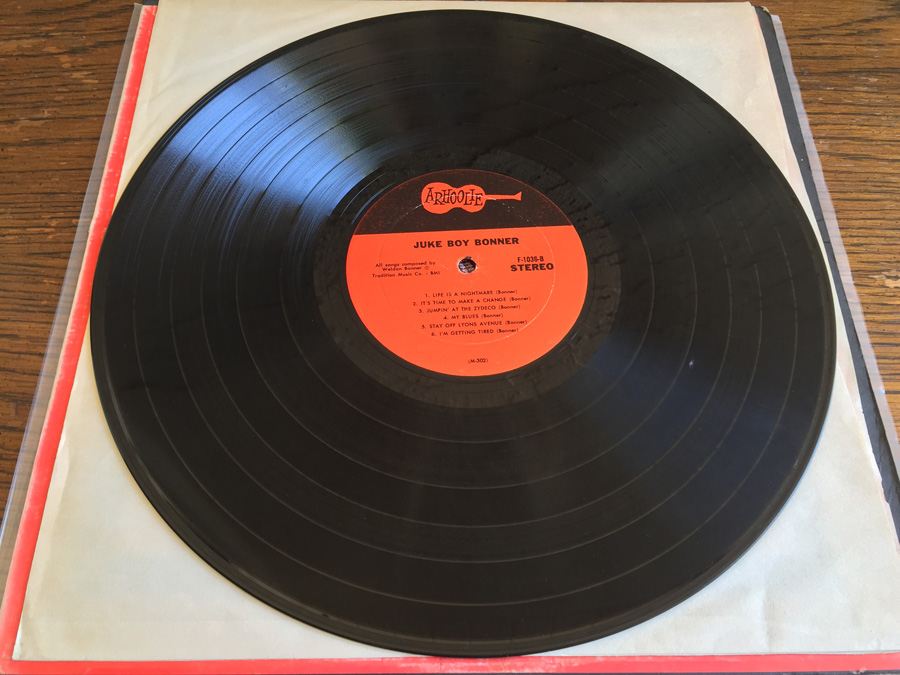 Juke Boy Bonner ‎- I'm Going Back To The Country Where They Don't Burn The Buildings Down - Arhoolie Records ‎- F1036 [Photo 5]