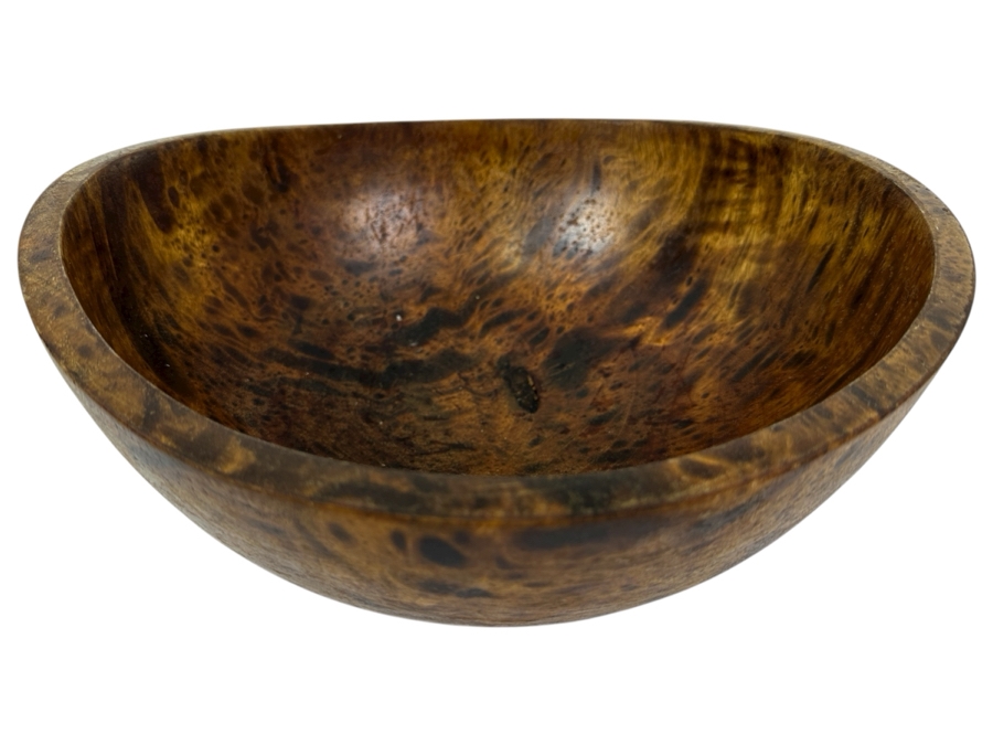 Just Added - Pierre's Pantry Wooden Bowl Made in Thailand 11.5'W x 5'H