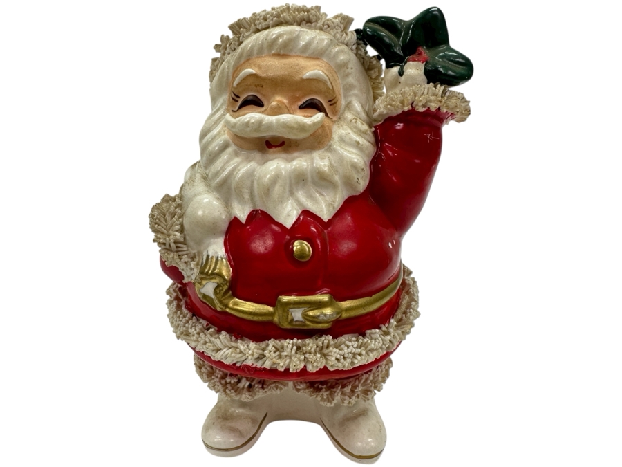 Just Added - Vintage Japanese Santa Claus Piggy Bank 6H