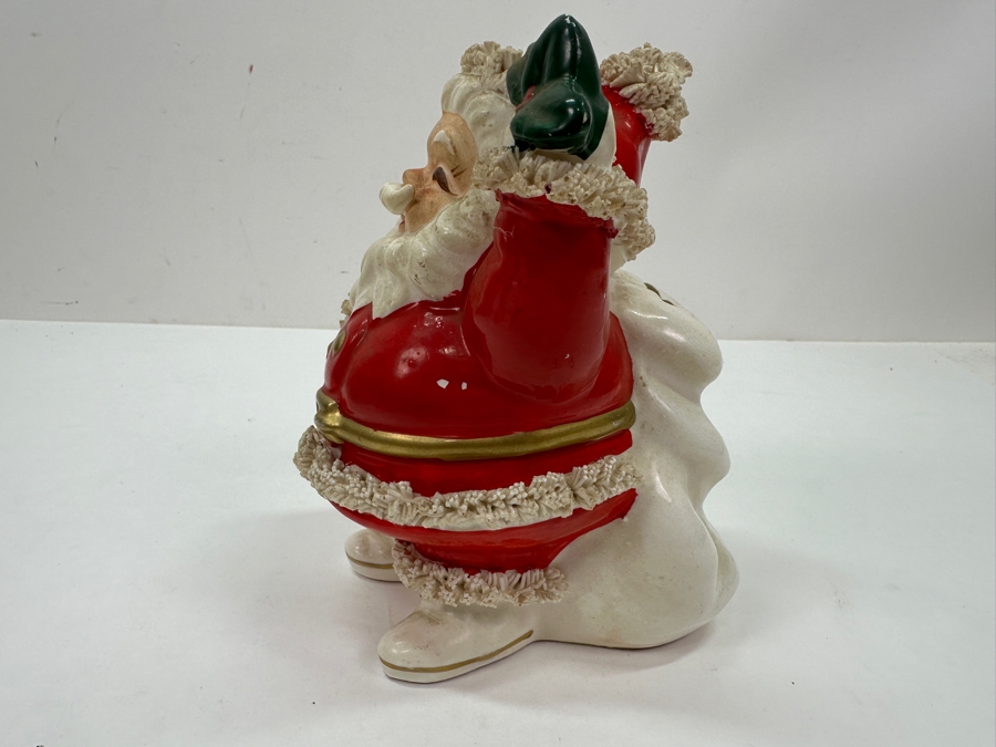Just Added - Vintage Japanese Santa Claus Piggy Bank 6H [Photo 2]