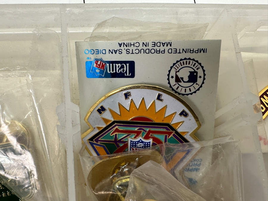 Just Added - Collection Of Pins Including Sports Pins, Liquor Advertising Pins, Russian Pins, Michael Jackson Pin & More - See Photos [Photo 19]