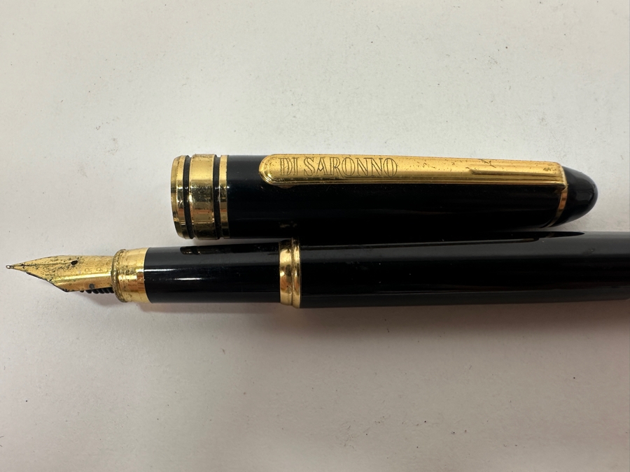 Just Added - Iridium Point Germany Fountain Pen With Di Saronno Liquor Advertising [Photo 3]