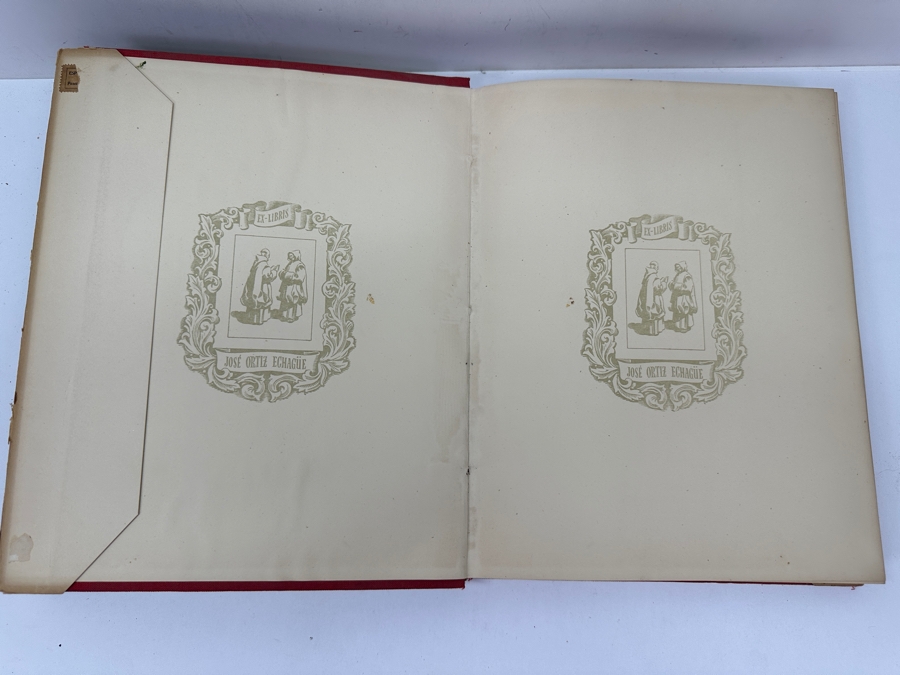 Just Added - Pair Of Vintage 1947 Hardcover Spanish Books: Espana Pueblos Y Paisajes & Espana Mistica By Jose Ortiz Echague [Photo 10]