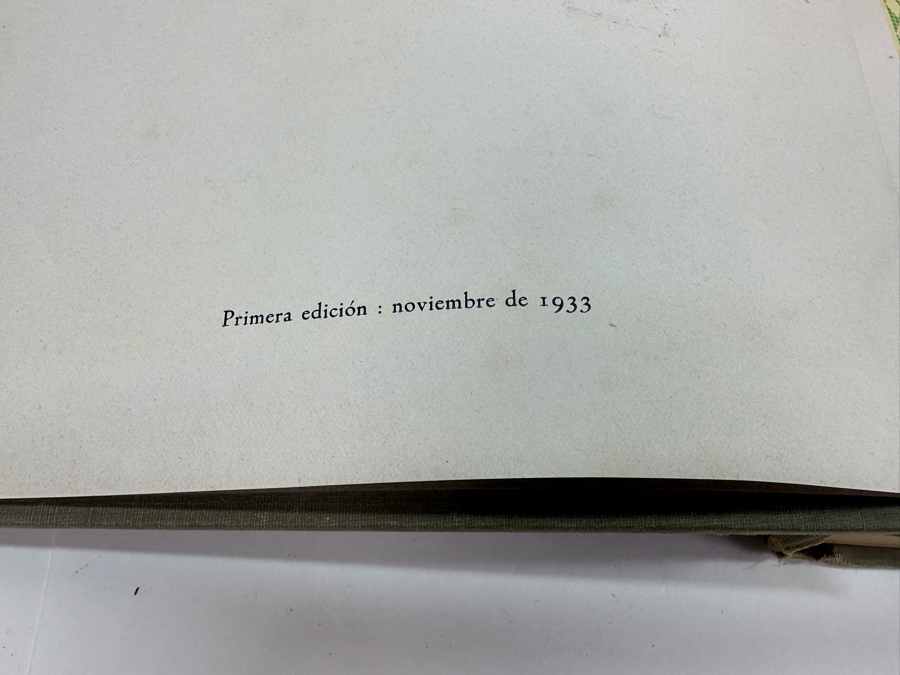 Just Added - Vintage 1933 Pair Of Hardcover Books Enciclopedia Grafica De La Cultura Universa (Graphic Encyclopedia Of Universal Culture) Books From Madrid Spain Volumes One And Two [Photo 3]