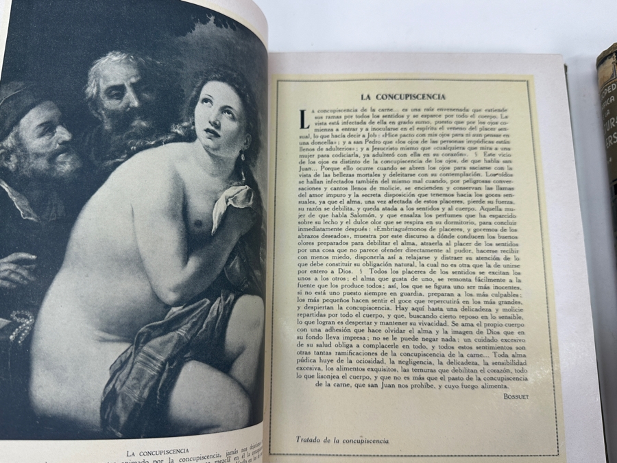 Just Added - Vintage 1933 Pair Of Hardcover Books Enciclopedia Grafica De La Cultura Universa (Graphic Encyclopedia Of Universal Culture) Books From Madrid Spain Volumes One And Two [Photo 5]