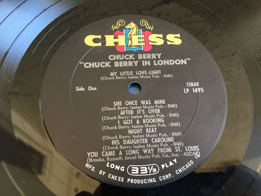 Chuck Berry ‎- Chuck Berry In London - Chess ‎- LP-1495 [Photo 4]