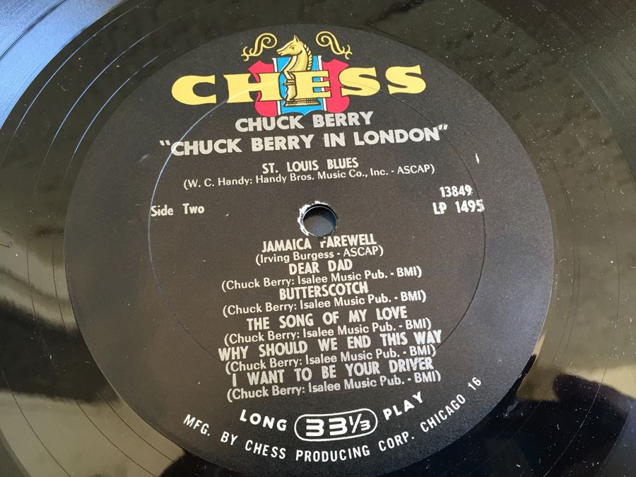Chuck Berry ‎- Chuck Berry In London - Chess ‎- LP-1495 [Photo 6]