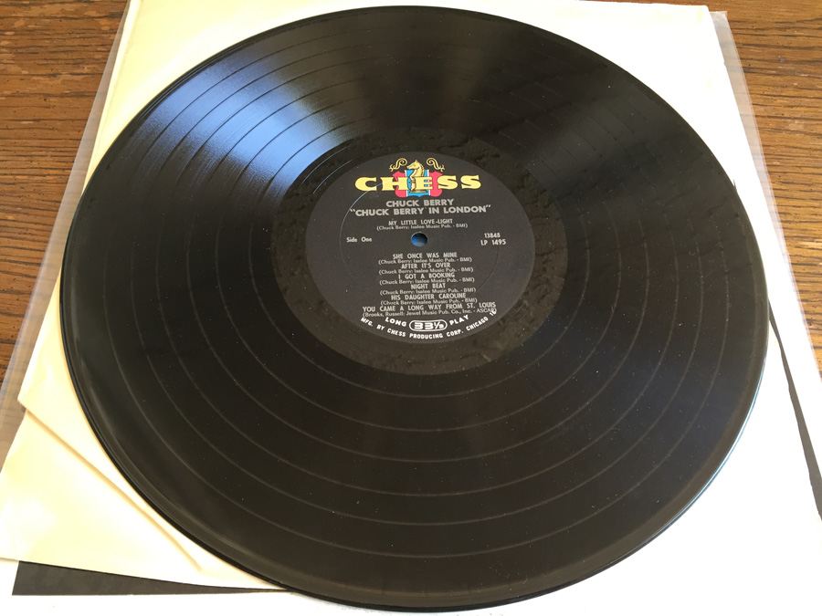 Chuck Berry ‎- Chuck Berry In London - Chess ‎- LP-1495 [Photo 3]