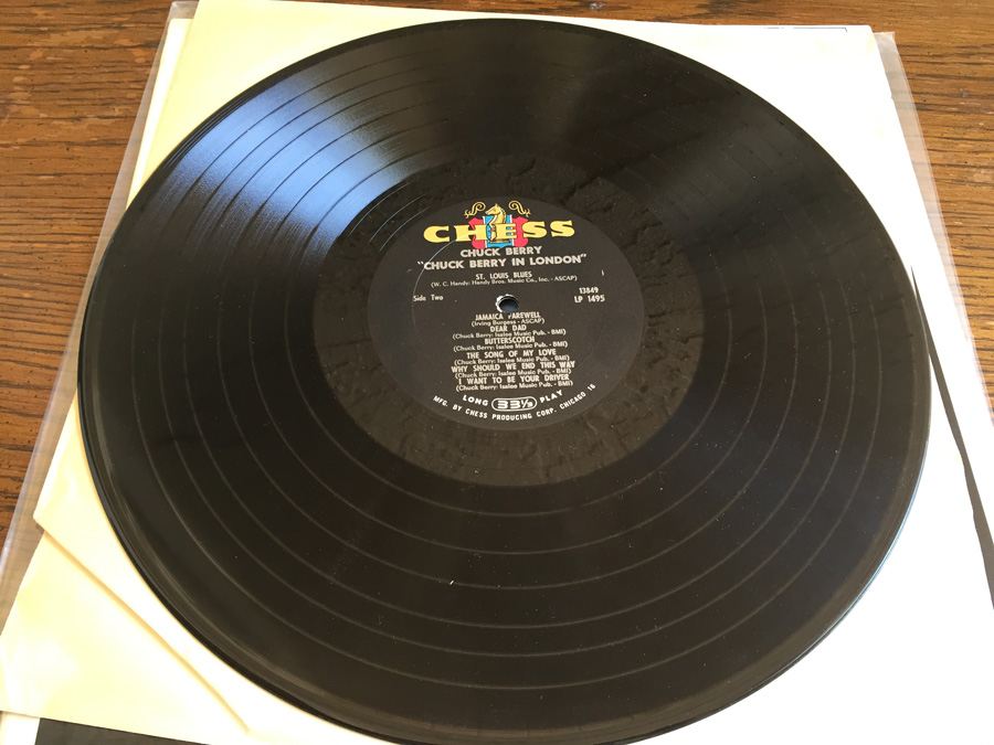 Chuck Berry ‎- Chuck Berry In London - Chess ‎- LP-1495 [Photo 5]