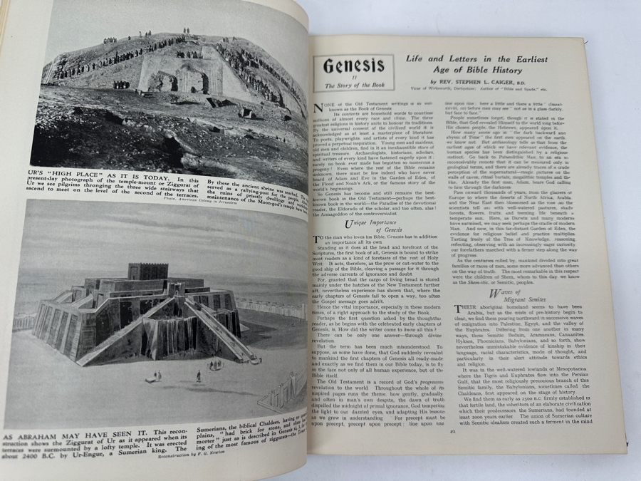 Just Added - Vintage 1940 Four Volume Hardcover Books Set The Story Of The Bible By WM. H. Wise & Co. New York [Photo 6]