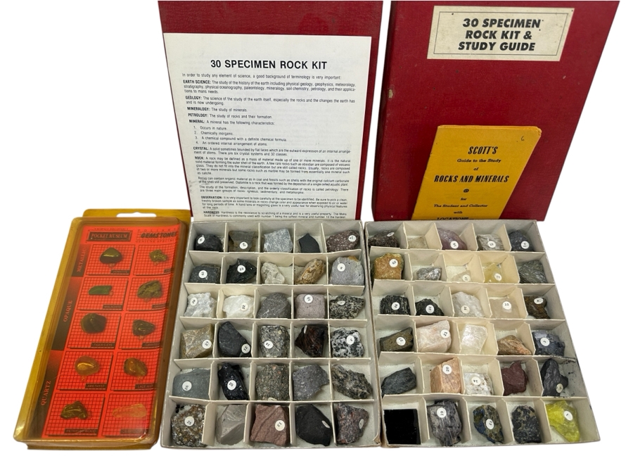 Just Added - Three Sets Of Rock Specimen Kits