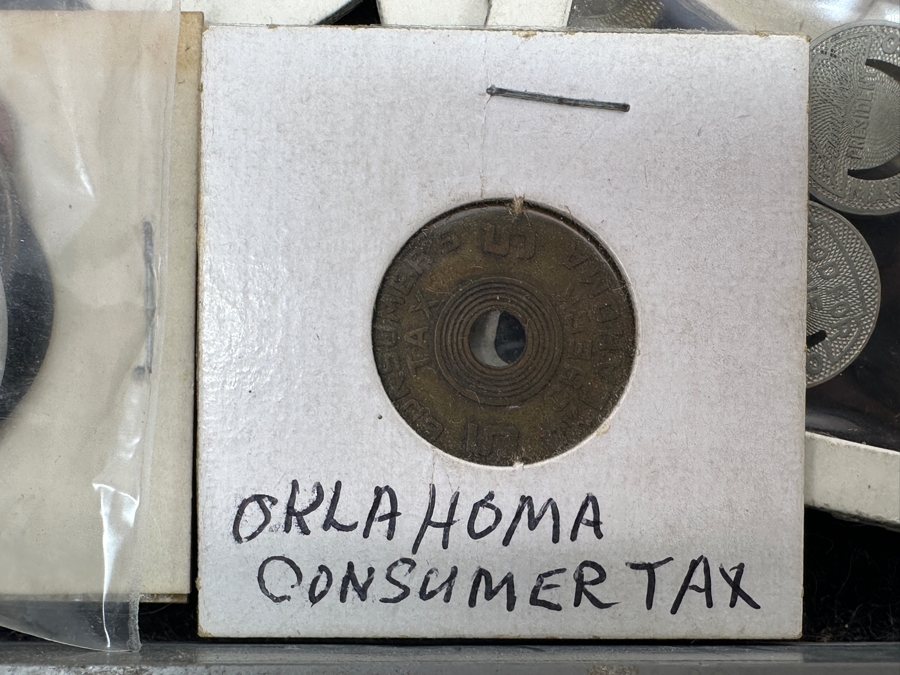 Just Added - Collection Of Various Tokens & Rolled Pennies - See Photos [Photo 4]