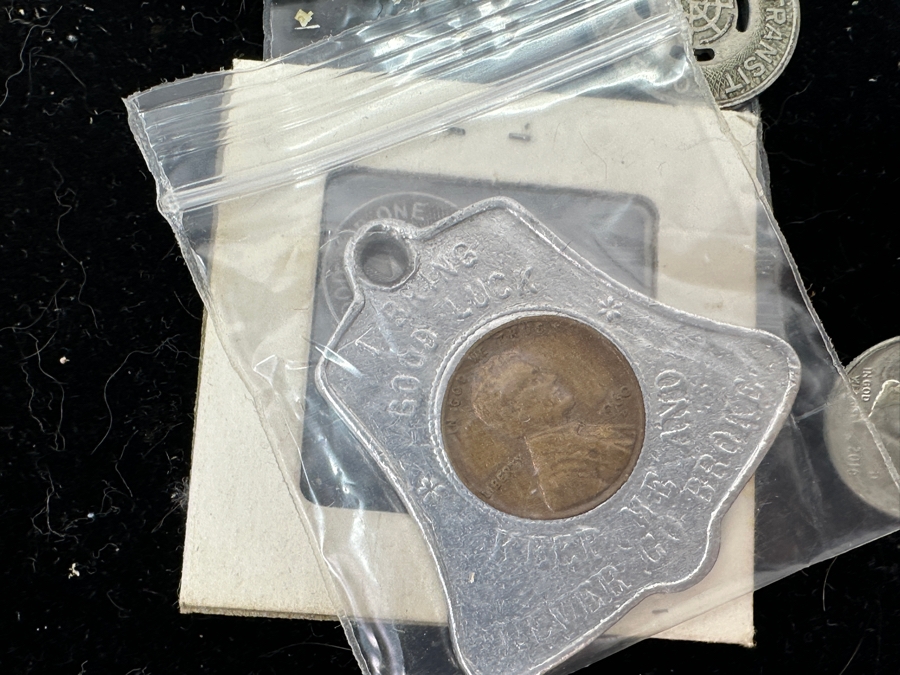 Just Added - Collection Of Various Tokens & Rolled Pennies - See Photos [Photo 9]
