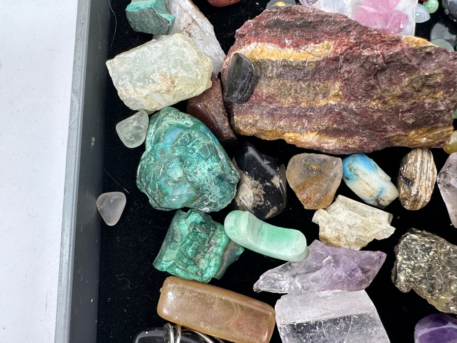 Just Added - Collection Of Polished Stones, Fossils & Jewelry - See Photos [Photo 12]