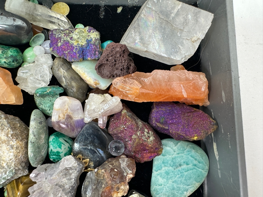 Just Added - Collection Of Polished Stones, Fossils & Jewelry - See Photos [Photo 8]