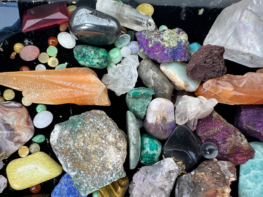 Just Added - Collection Of Polished Stones, Fossils & Jewelry - See Photos [Photo 6]