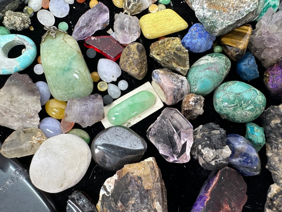 Just Added - Collection Of Polished Stones, Fossils & Jewelry - See Photos [Photo 10]