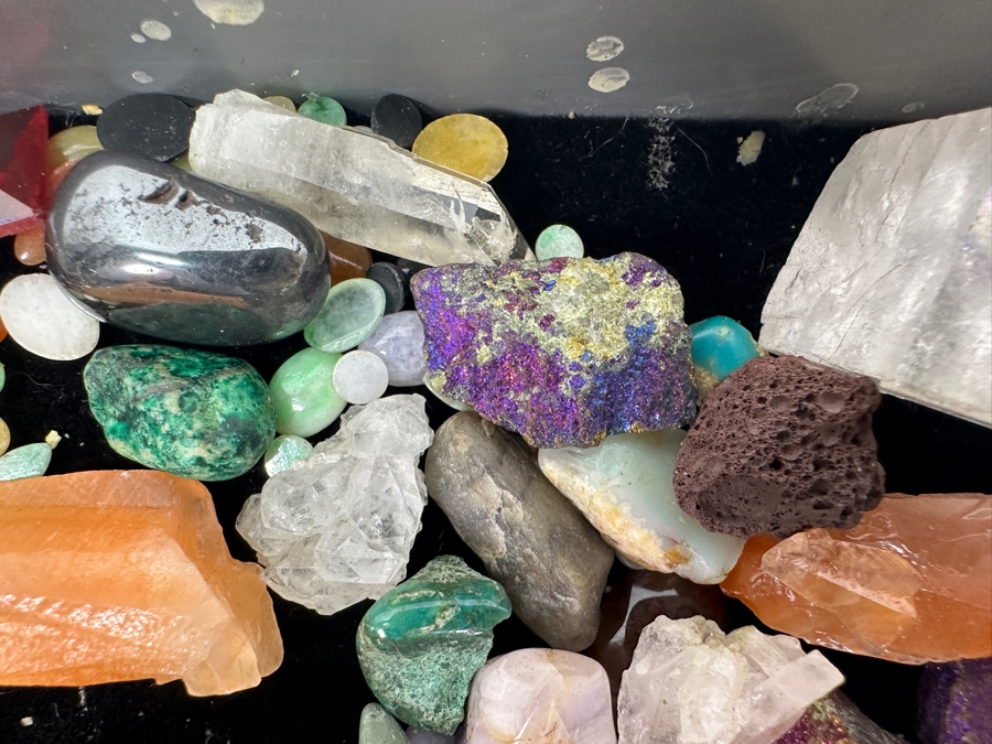 Just Added - Collection Of Polished Stones, Fossils & Jewelry - See Photos [Photo 7]