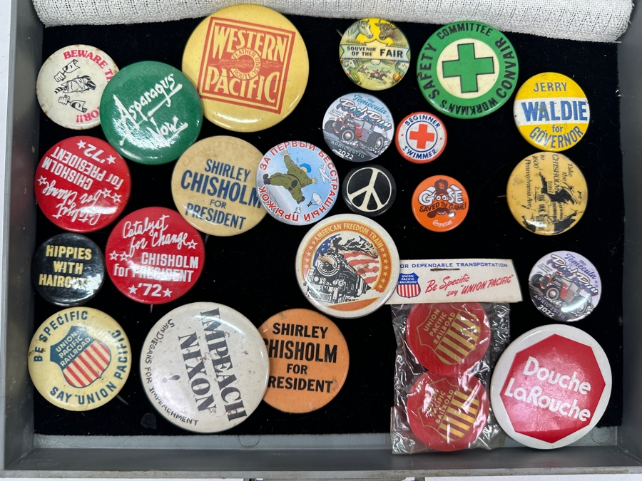 Just Added - Collection Of Vintage Buttons - See Photos