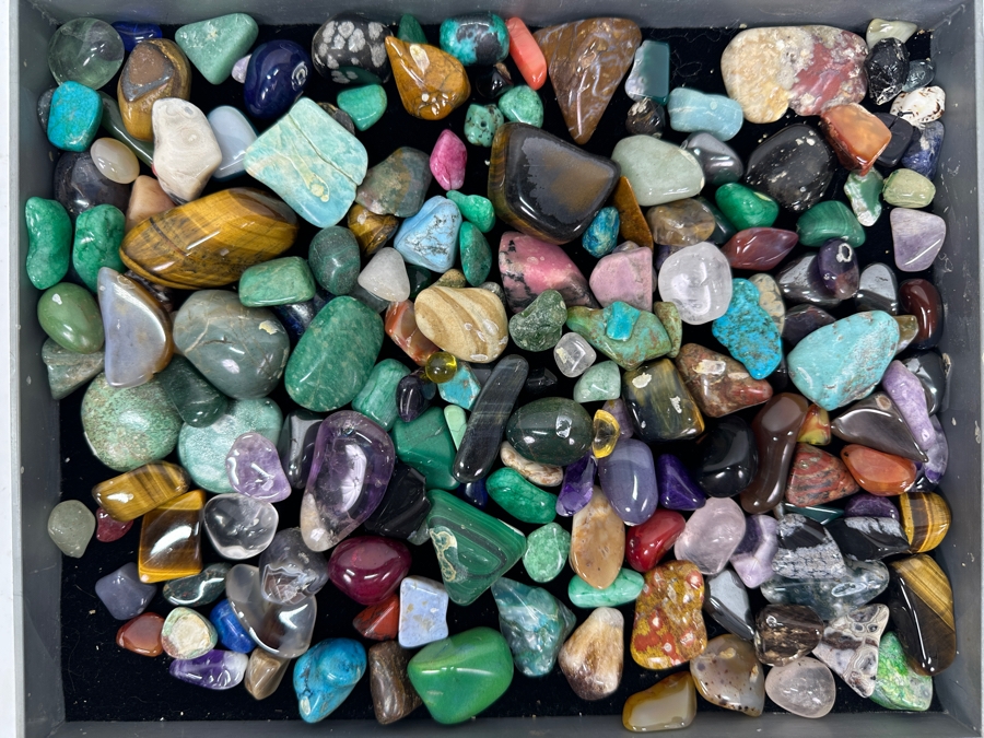 Just Added - Collection Of Polished Stones - See Photos