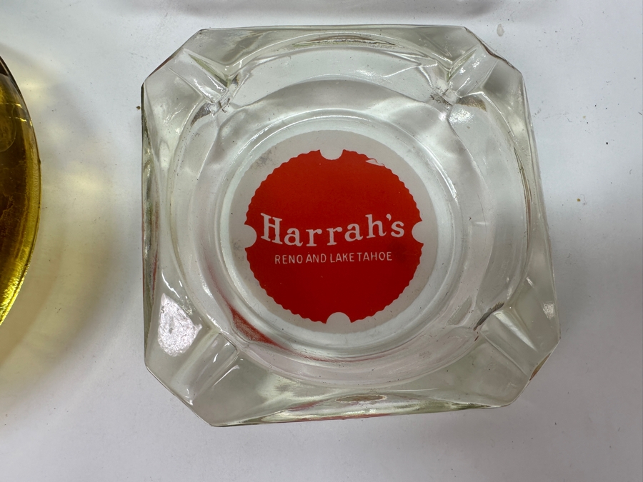 Just Added - (12) Vintage Glass Advertising Ashtrays From Casinos, Motels & Bowling Alleys [Photo 12]
