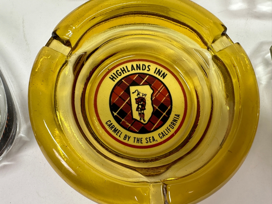 Just Added - (12) Vintage Glass Advertising Ashtrays From Casinos, Motels & Bowling Alleys [Photo 11]
