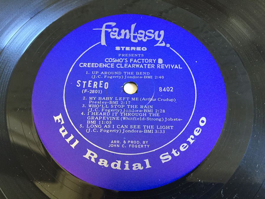 Creedence Clearwater Revival ‎- Cosmo's Factory - Fantasy ‎- 8402 [Photo 4]