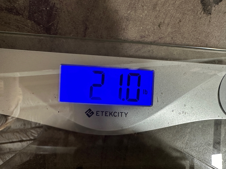 Just Added - Large Acrylic Jar Filled With Various Polished Agate Slices & Stones 8W X 5D X 13H Weighs 21lbs - See Photos [Photo 15]